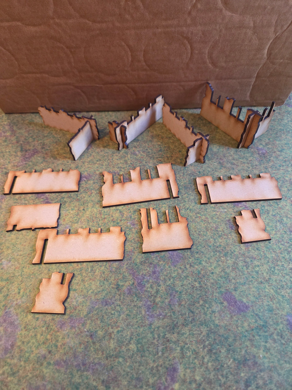 11th edition Terrain MDF wood (blank) set 1