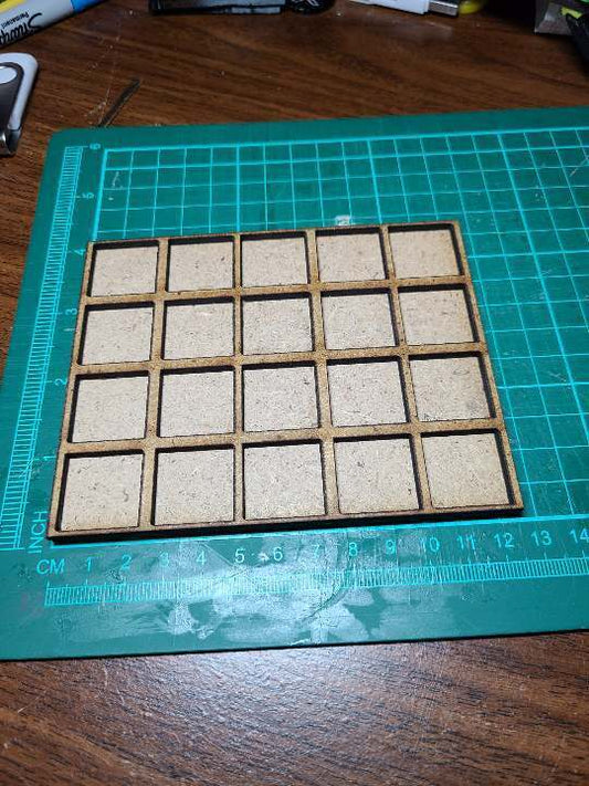 20mm to 25mm wood Adapter Tray for The Old World